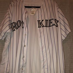 Rockies baseball jersey